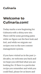 Mobile Screenshot of culinaria.com